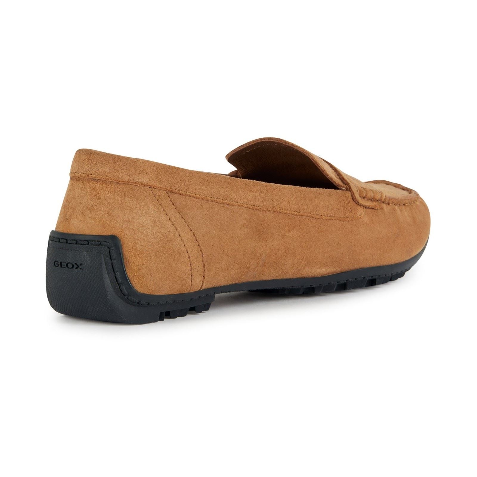 Geox D Kosmopolis Mocassins Pour Femmes En Daim Camel