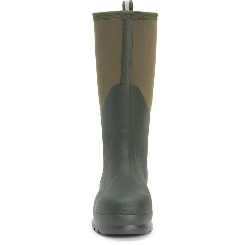 Muck Boots Chore Classic Hi Steel Cap Bottes En Néoprène Moss Wellington