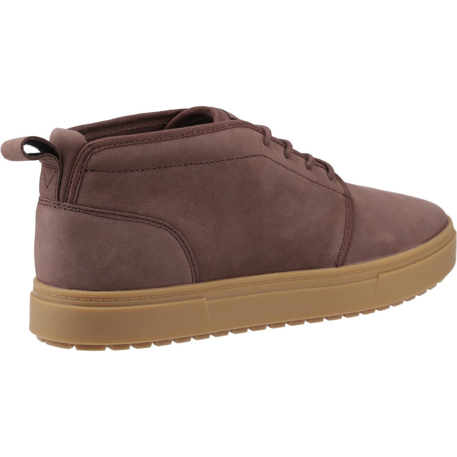 TOMS Carlo Chaussures De Sport Pour Hommes En Cuir Marron Chêne
