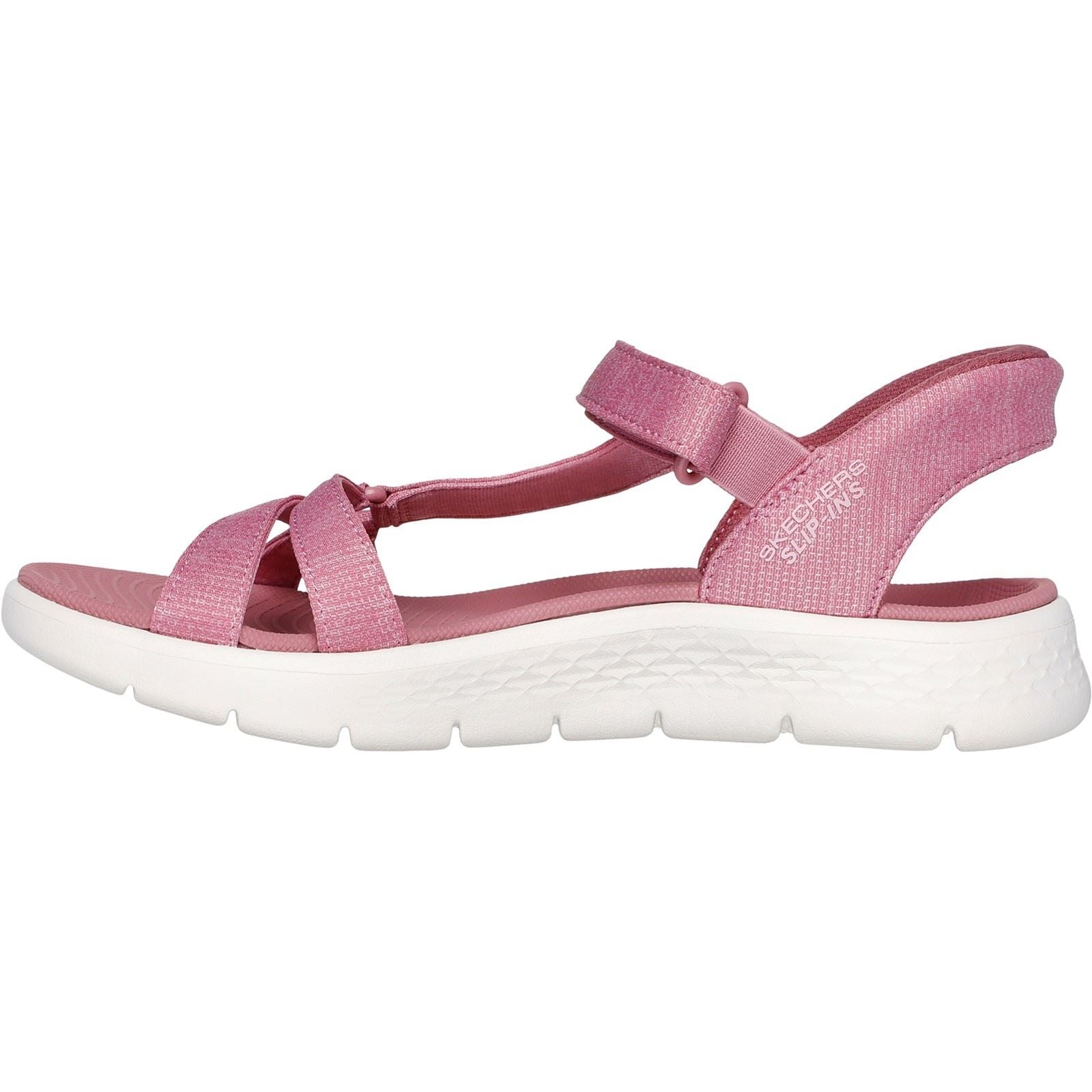 Skechers GO WALK Flex Illuminate Sandales Mauves Pour Femmes En Textile