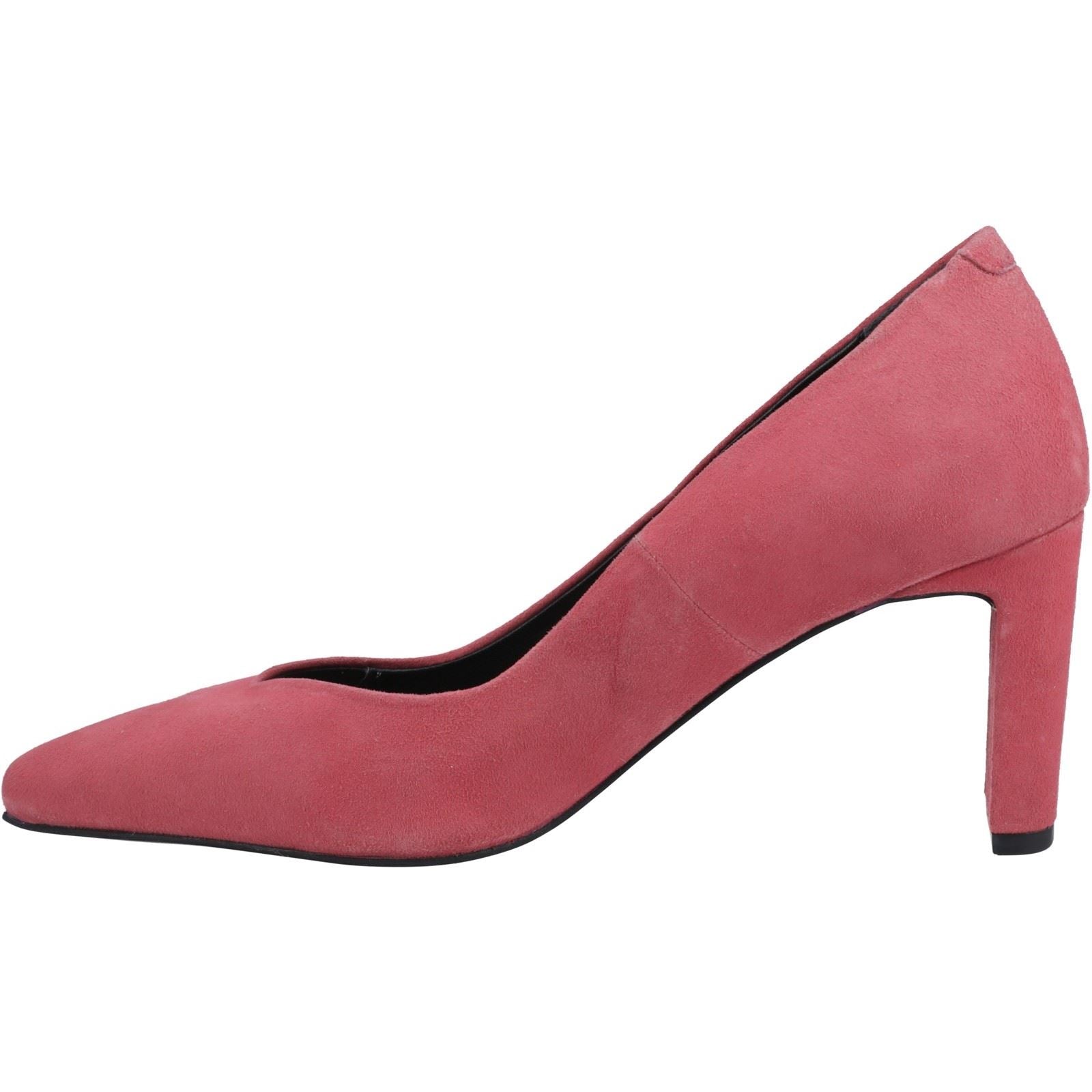 Hush Puppies Olivia Chaussures Pour Femmes En Corail En Suède