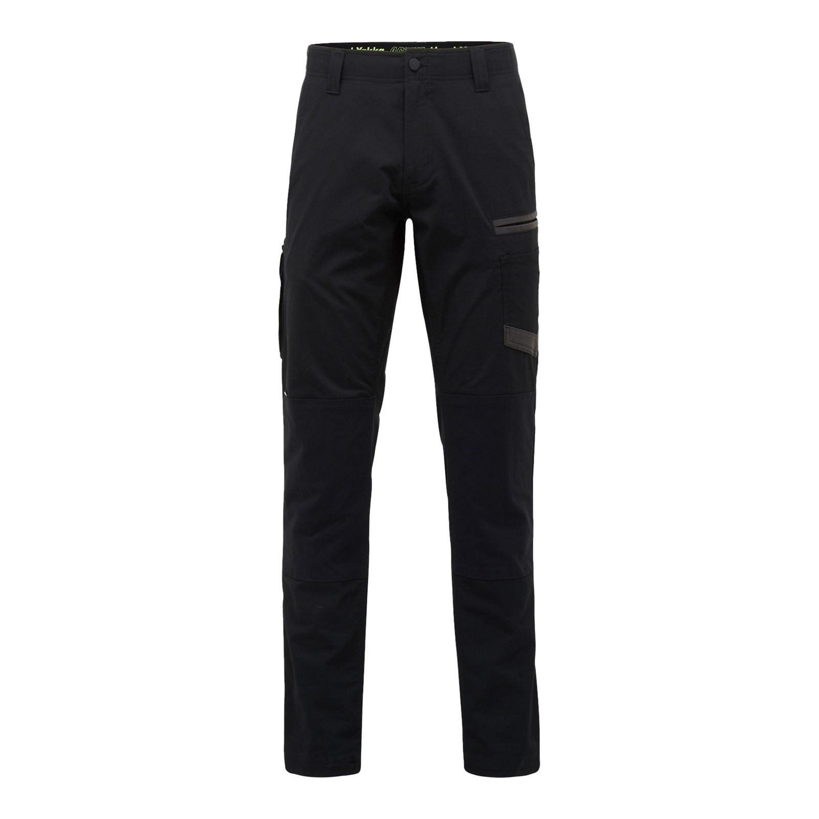 Hard Yakka Raptor Active Pantalons Noirs En Coton Pour Hommes - Extérieur