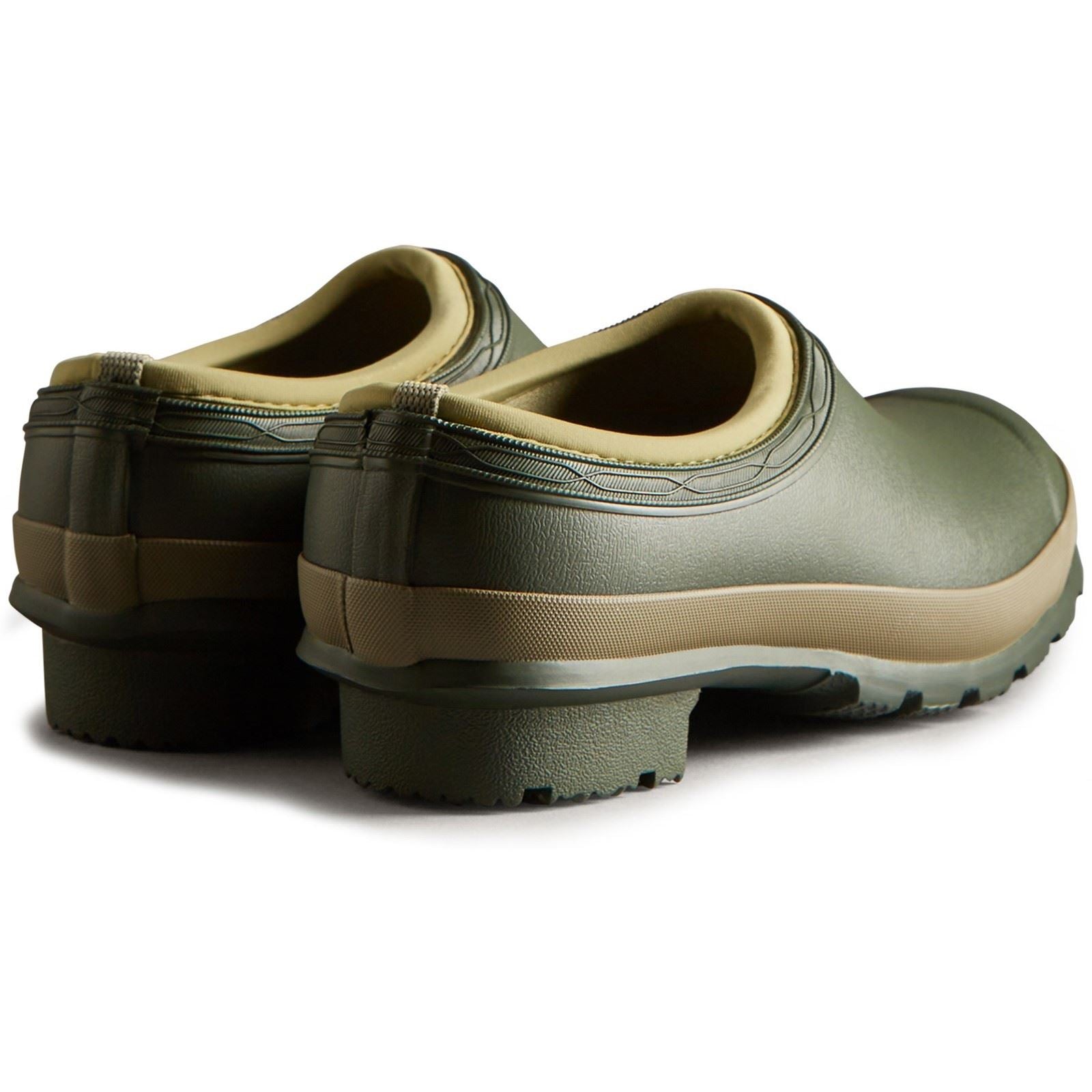 Hunter Gardener Chaussures De Jardin En Caoutchouc Pour Femmes En Olive Foncé / Argile