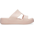 Crocs Getaway Platform H-Strap Sandales En Quartz À Quartz Pour Femme En Thermoplastique