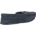 Hush Puppies Clyde Chaussons Navy Pour Homme En Suède