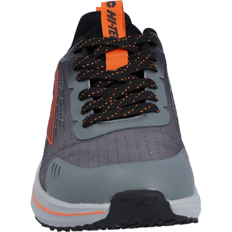 Hi-Tec Santorini Chaussures De Sport Pour Hommes En Polyester Noir/nuance Discrète.