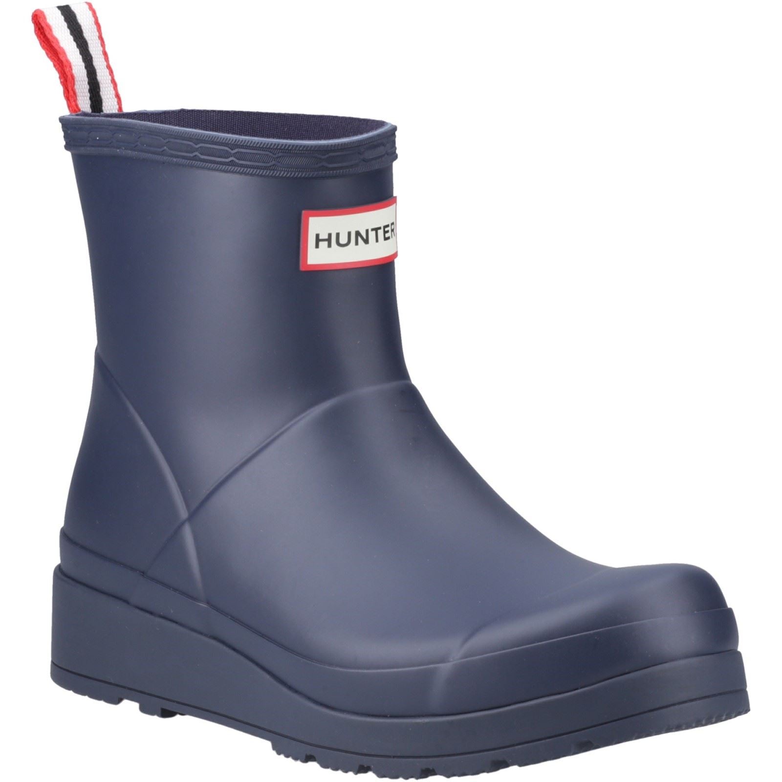 Hunter Play Short Bottes En Caoutchouc Bleues Pour Femmes Valtameri