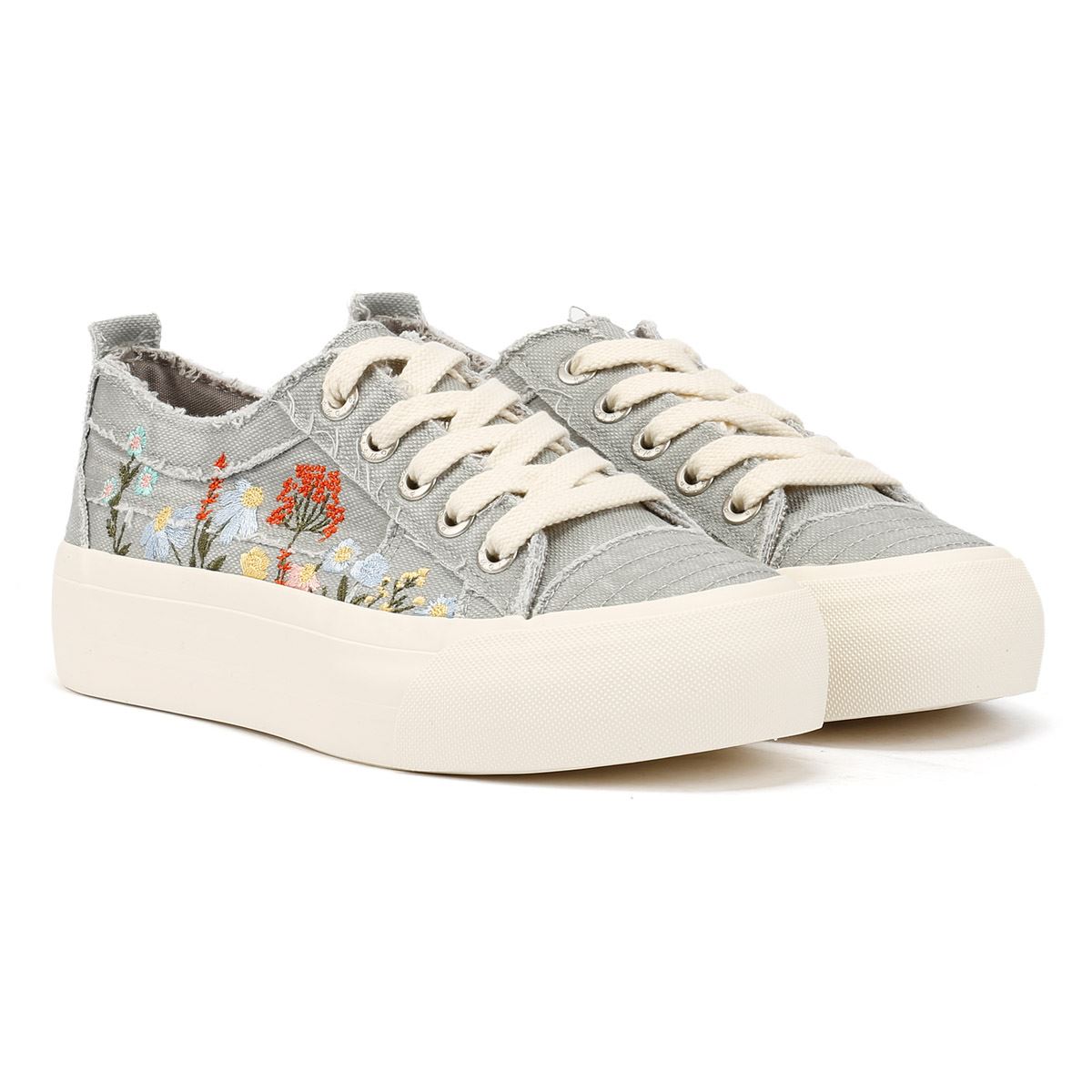 Blowfish Malibu Sadie Sun Chaussures De Sport Grises Pour Femmes