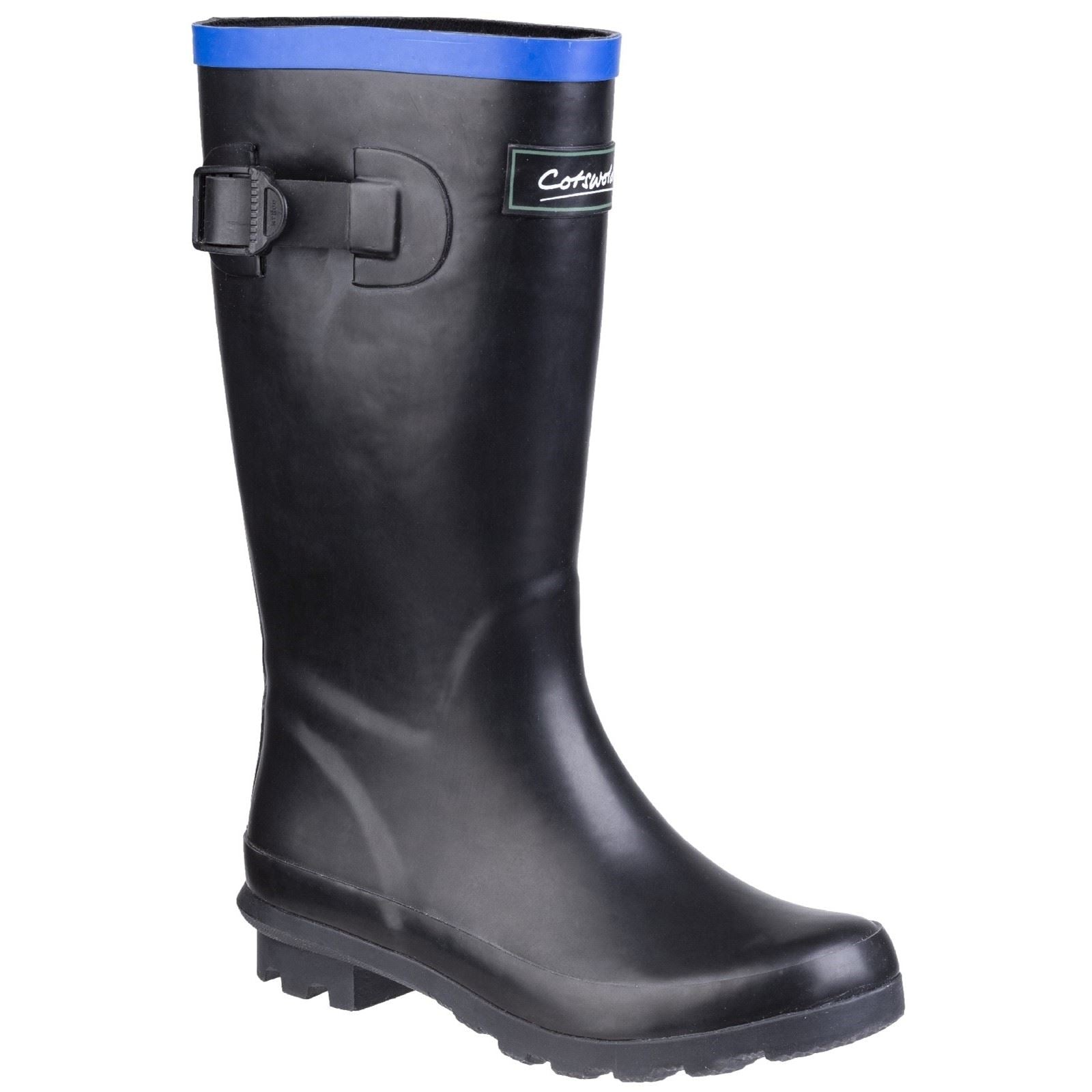 Cotswold Fairweather Bottes En Caoutchouc Mixte Enfant Noir/bleu
