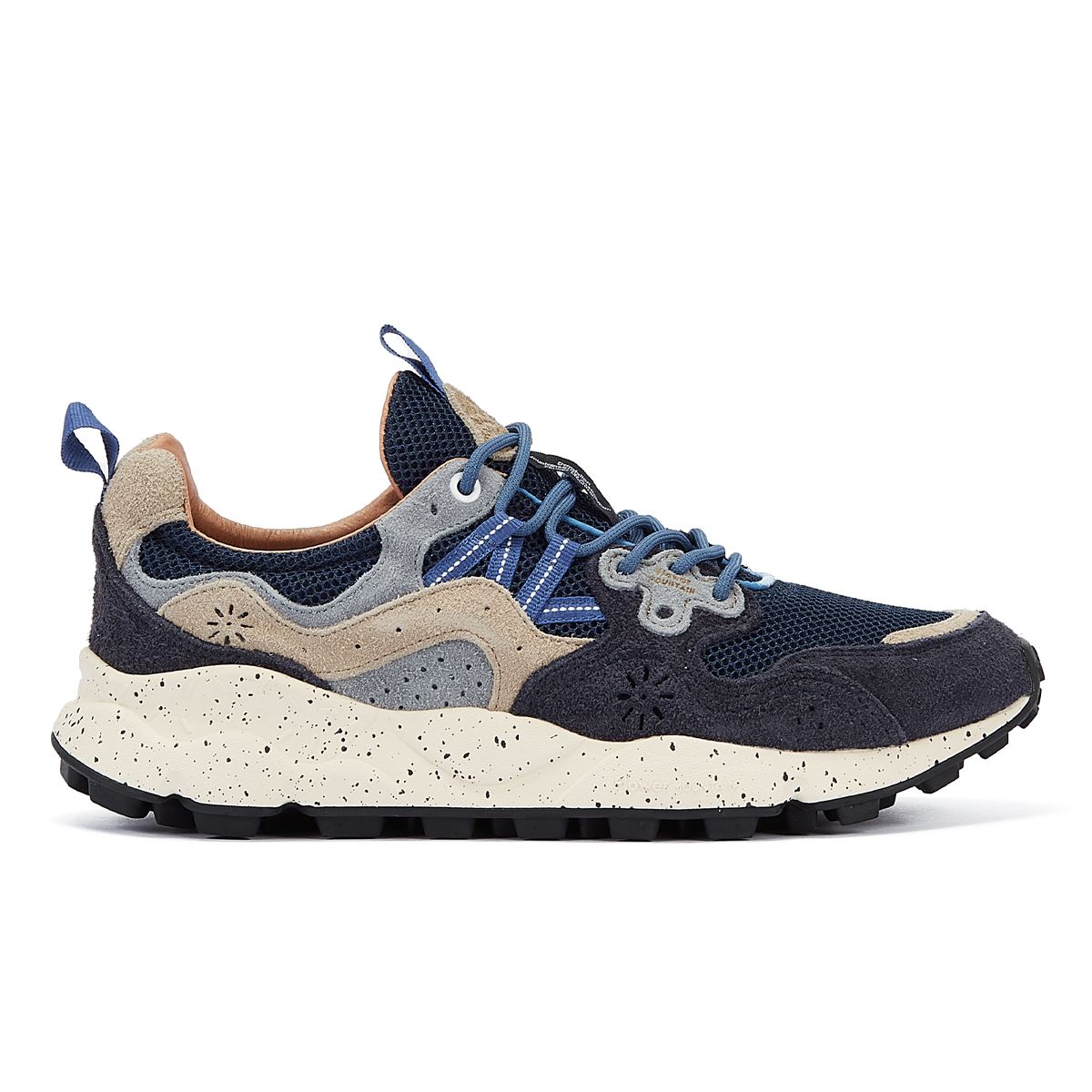 Flower Mountain Yamano 3 Baskets En Daim Noir/Gris Pour Hommes