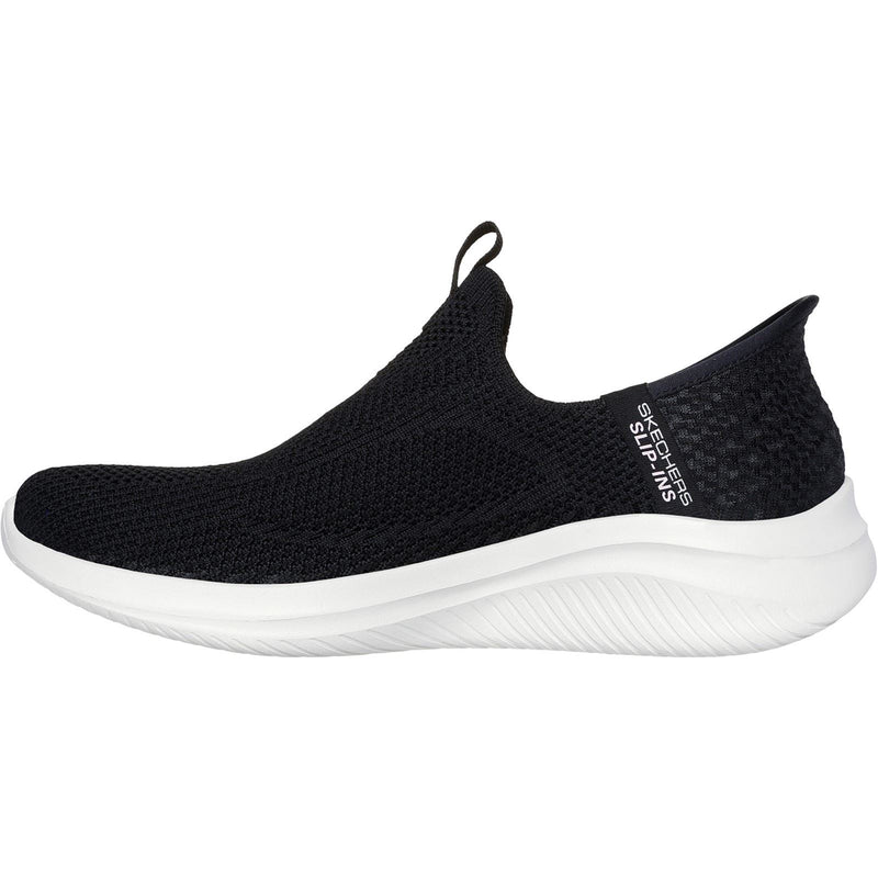 Skechers Ultra Flex 3.0 Easy Win Sneakers Noires Pour Femmes En Textile