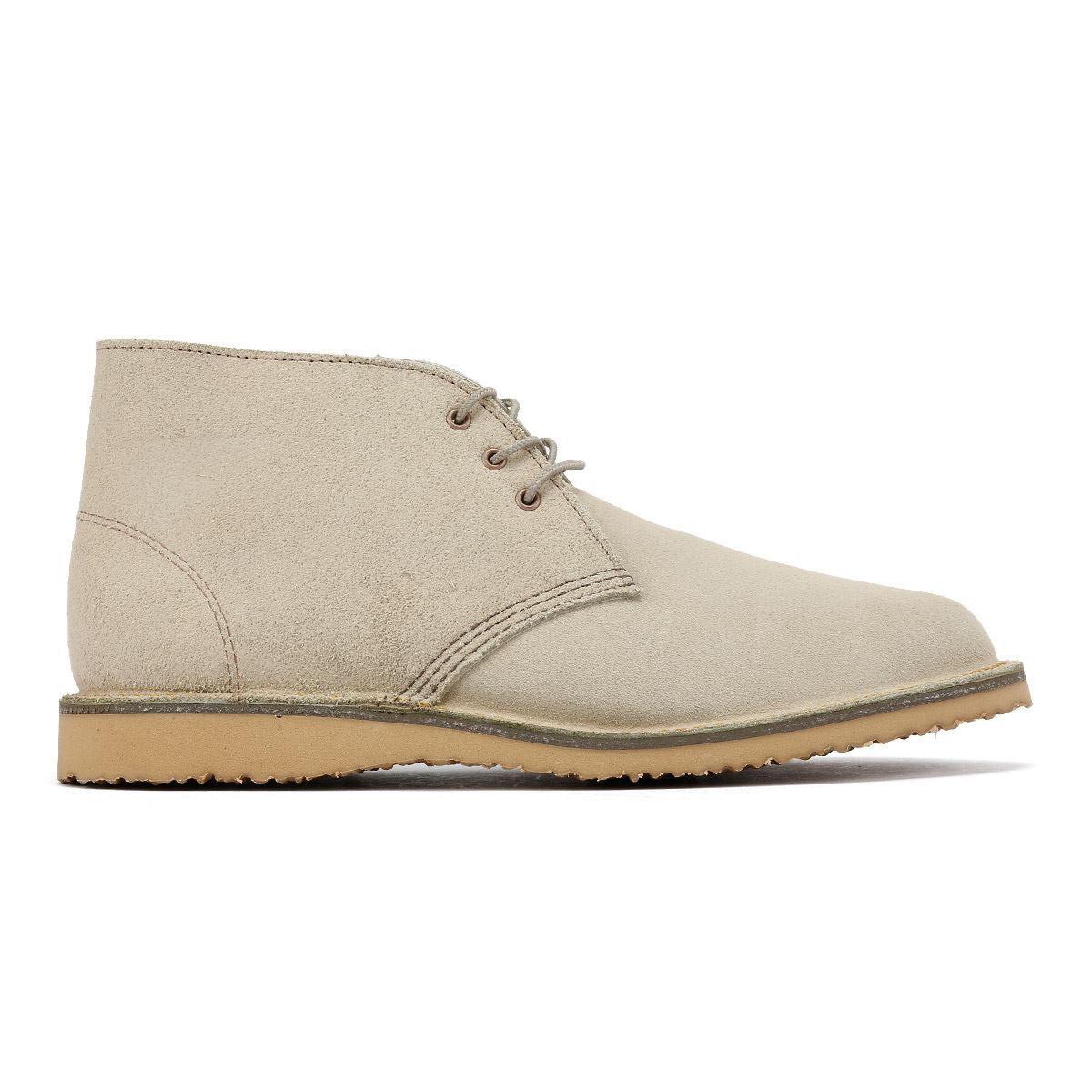 Red Wing Shoes Weekender Chukka Bottes Pour Hommes En Cuir Beige