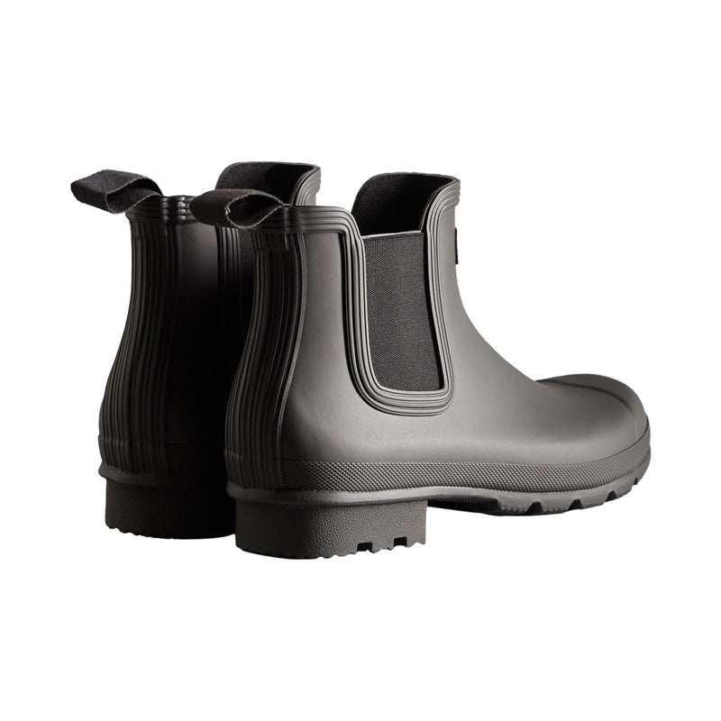 Hunter Original Chelsea Bottes En Caoutchouc Noires Pour Homme