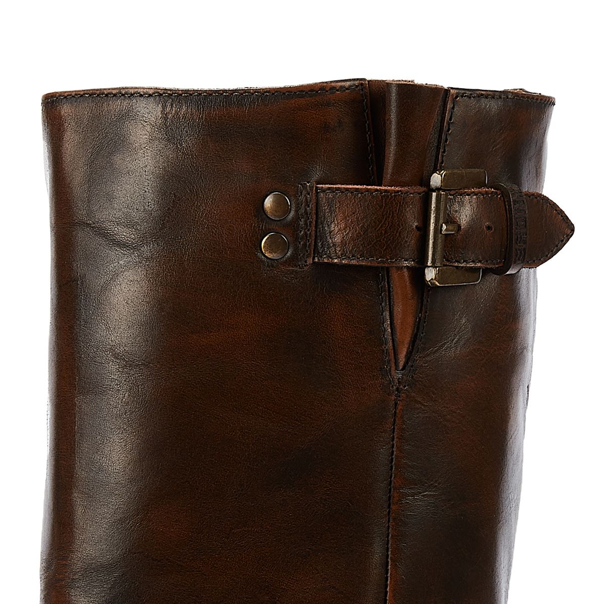 Bronx Bottes Pour Femmes New-Camperos En Couleur Châtaigne