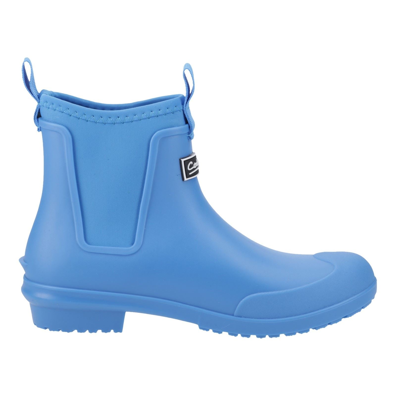 Cotswold Grosvenor Bottes De Pluie Tpr+ Néoprène Pour Femmes, Bleu Vif