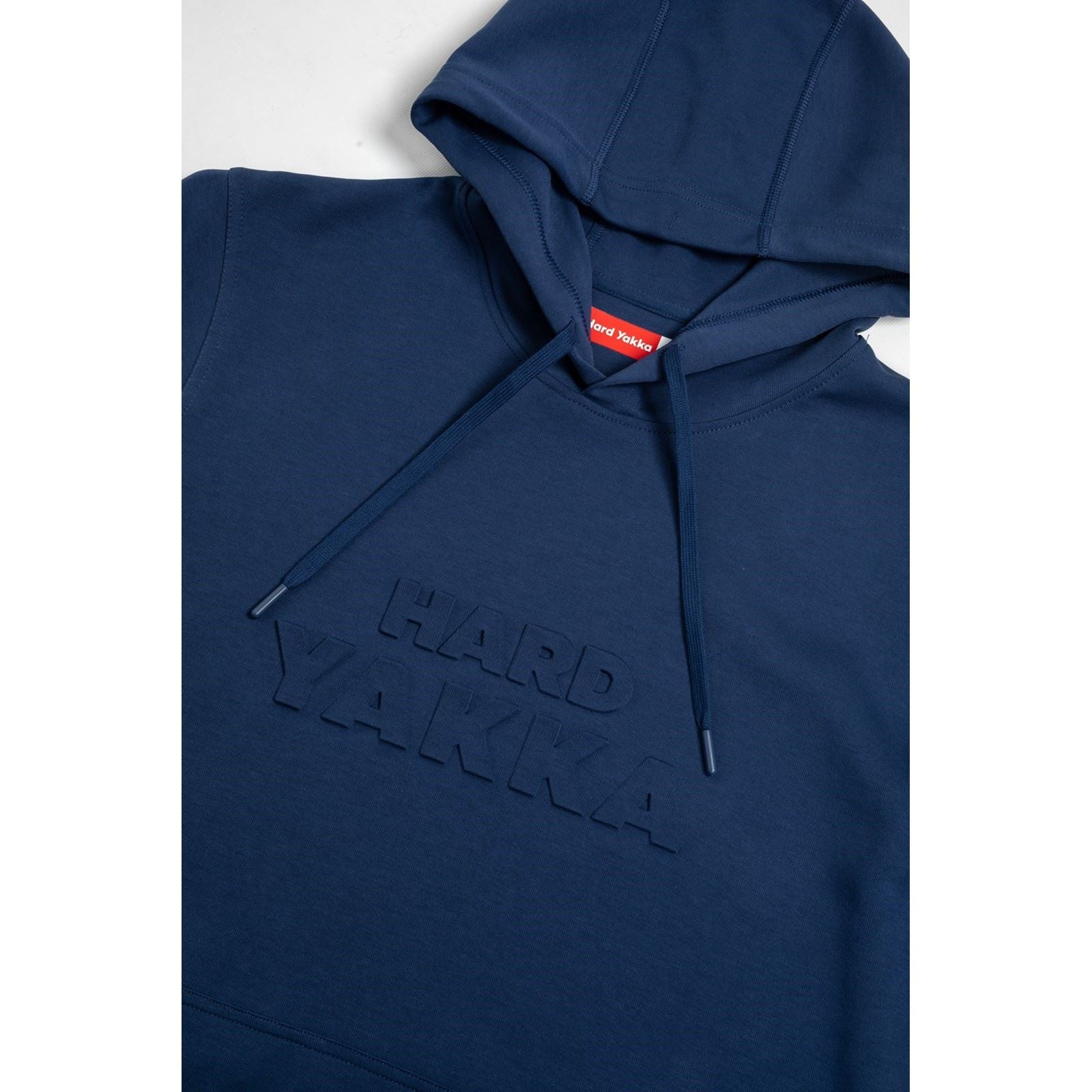 Hard Yakka Embossed Pullover Sweat À Capuche Pour Homme En Coton Violet