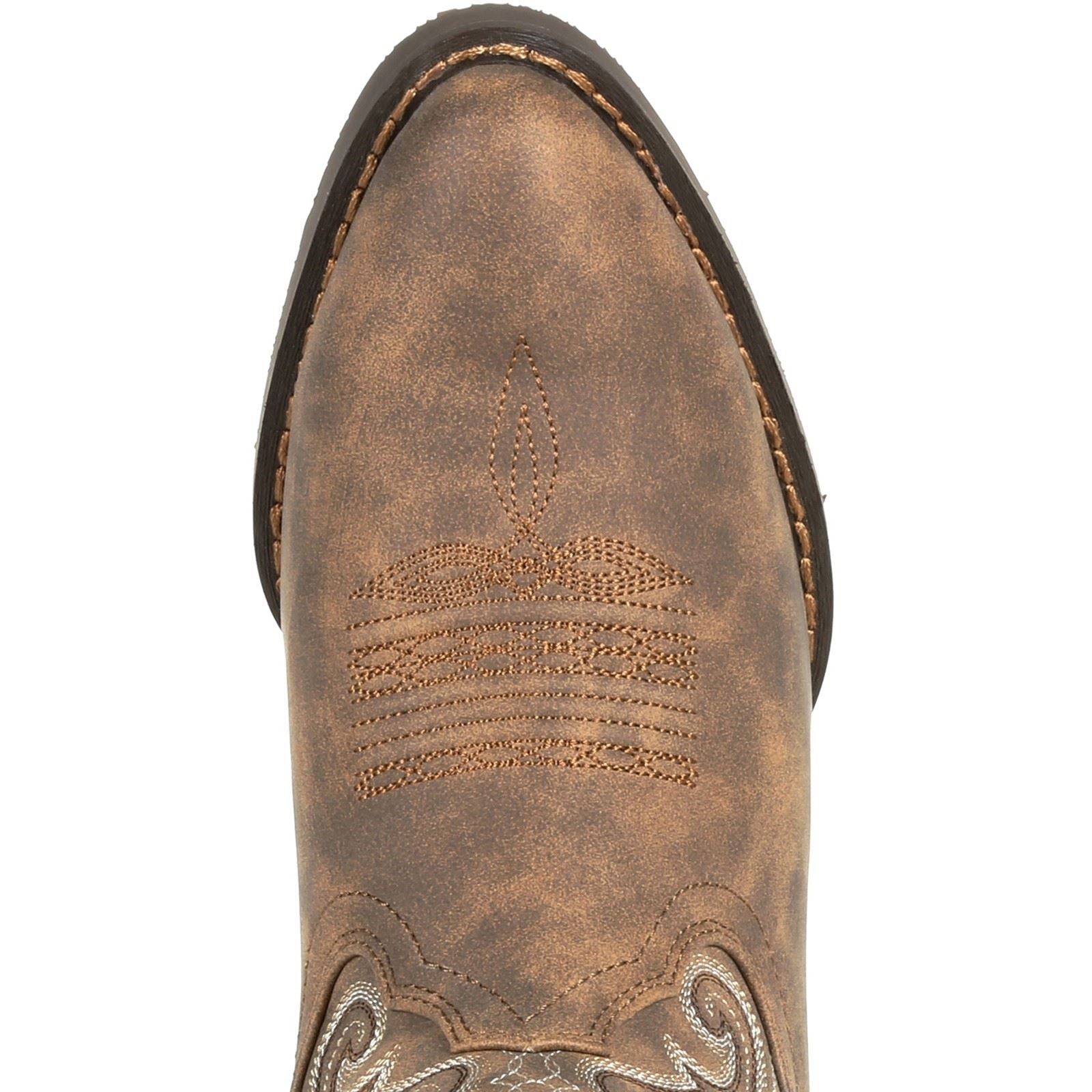 Durango Crush Bottes En Cuir Pour Femmes Driftwood
