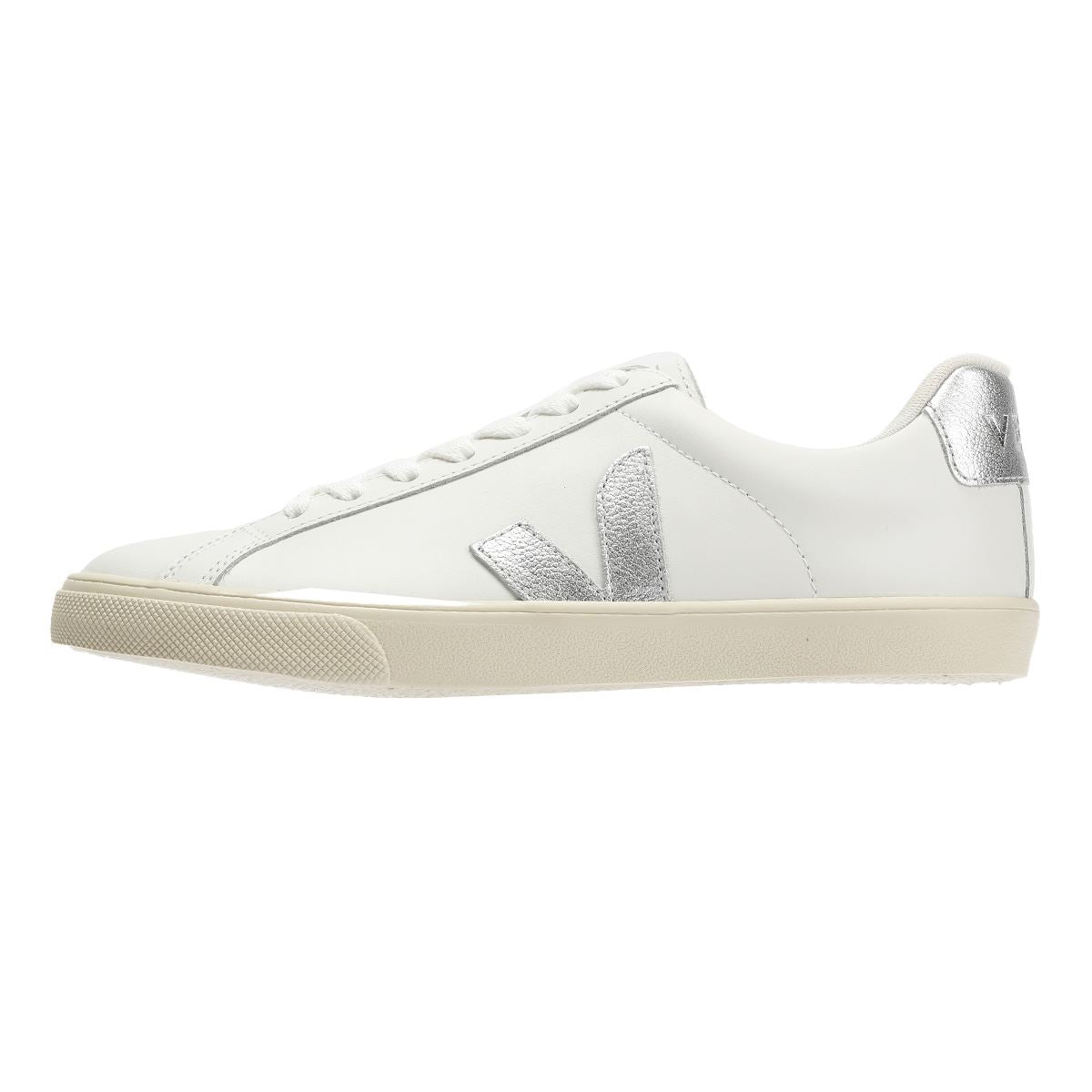 Veja Esplar Baskets Blanches En Cuir Pour Femmes