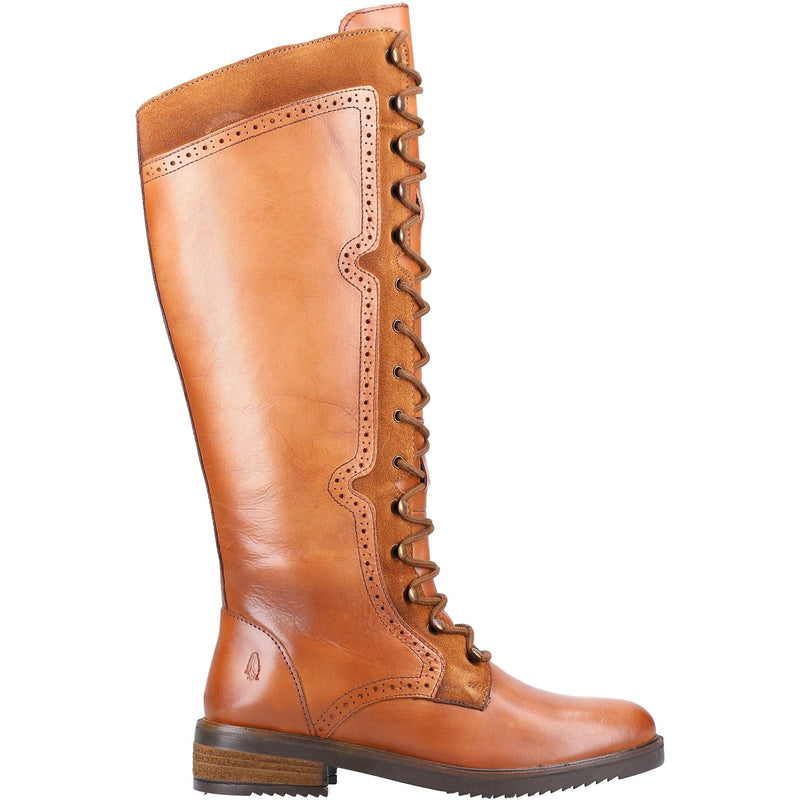Hush Puppies Rudy Bottes En Daim Pour Femme En Couleur Beige
