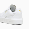 Puma Cali Court Baskets Blanches En Cuir Pour Femmes