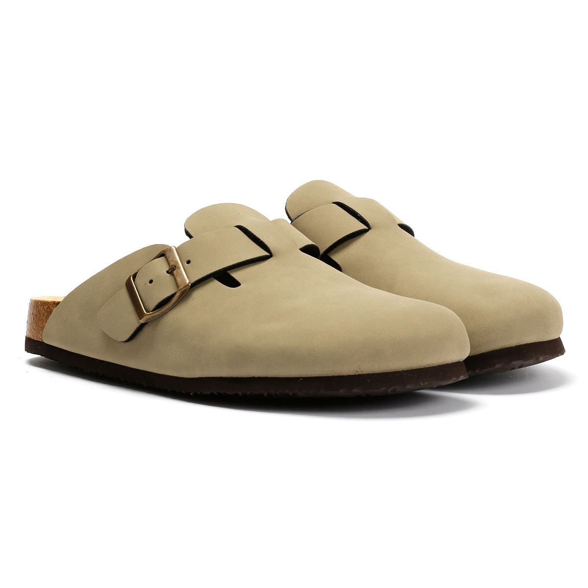 Penguin Poppy Mules Beiges Pour Femmes