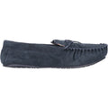 Hush Puppies Clyde Chaussons Navy Pour Homme En Suède