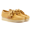 Clarks Originals Wallabee Chaussures Marron Pour Femme En Suède