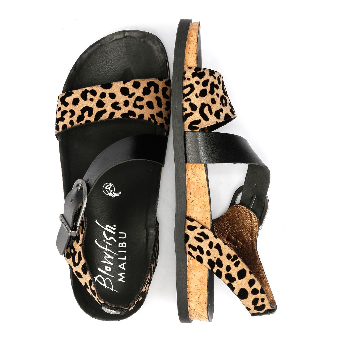 Blowfish Malibu Lance Sandales Noires Pour Femmes