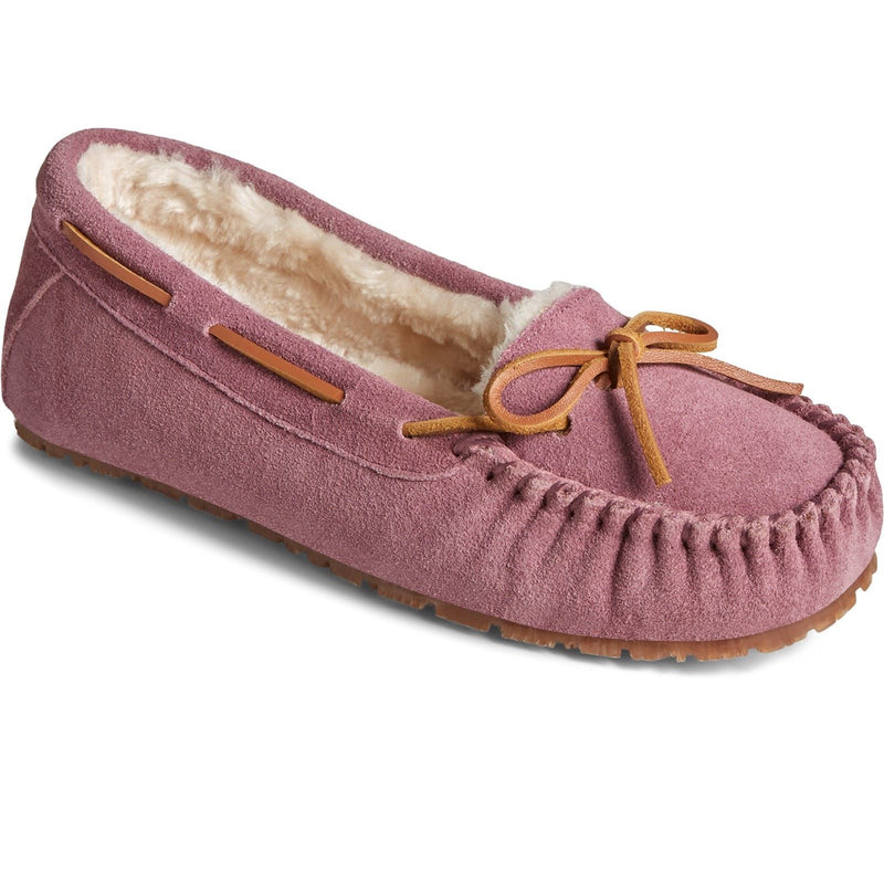 Sperry Reina Chaussons En Daim Mauve Pour Femmes