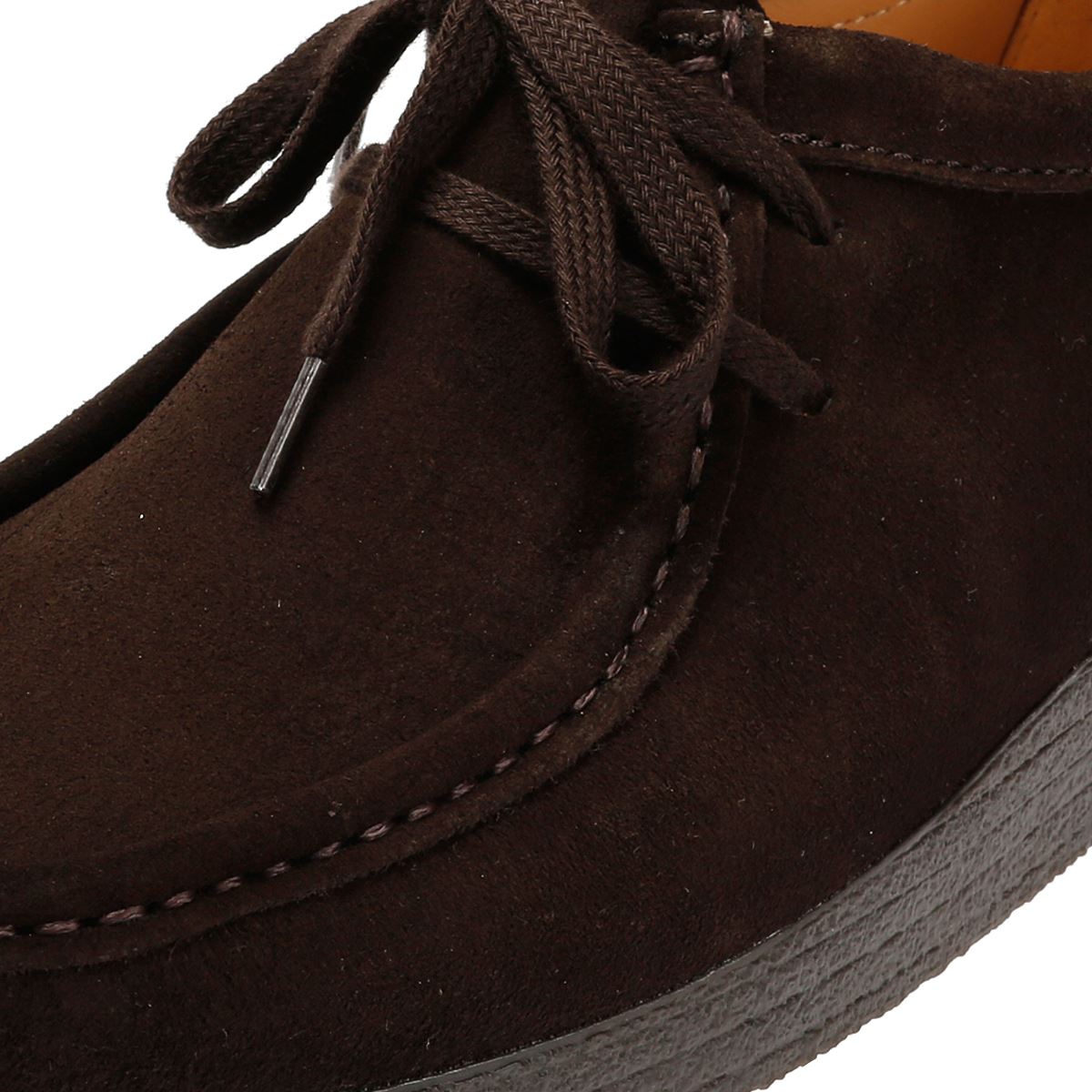 Tower Footwear Apache Chaussures Homme En Daim Marron À Lacets