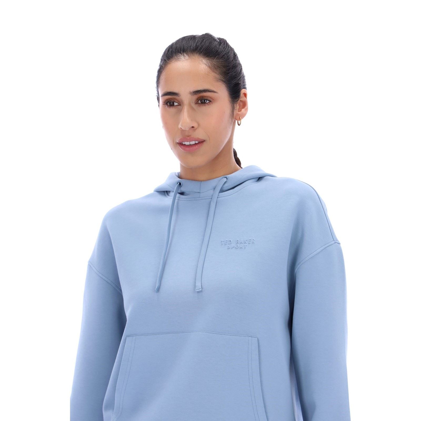 Ted Baker HEIDI TBWHSS2632 Sweat À Capuche Bleu En Polyester Pour Femmes