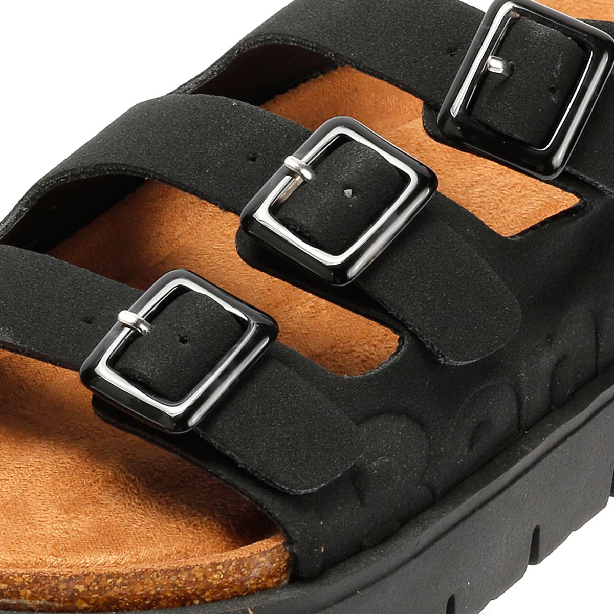 Bench Ushuaia Sandales Noires Pour Femmes