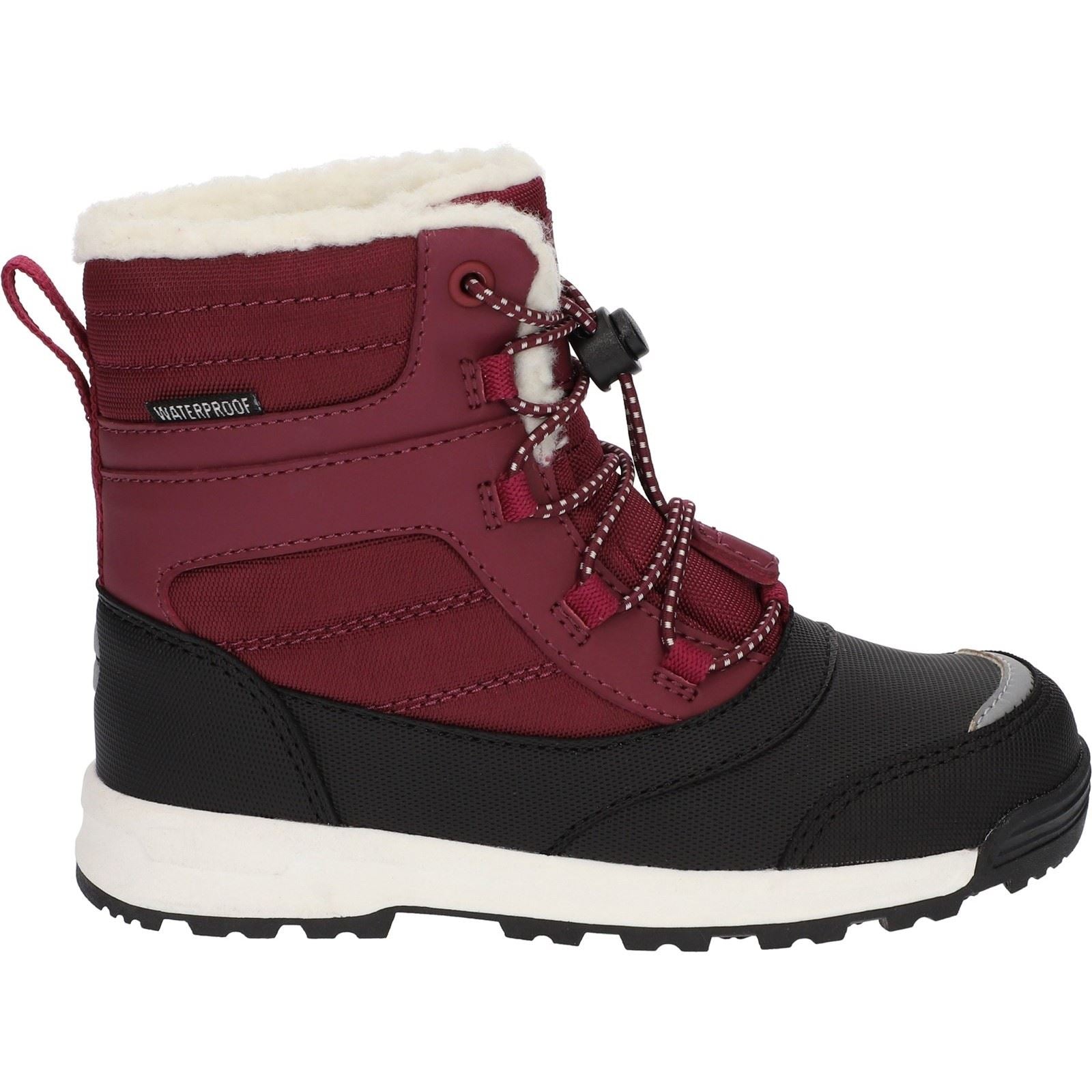 Hi-Tec Leo Nylon Bottes Mi-mollet D'hiver Unisexe Pour Enfant, Baie