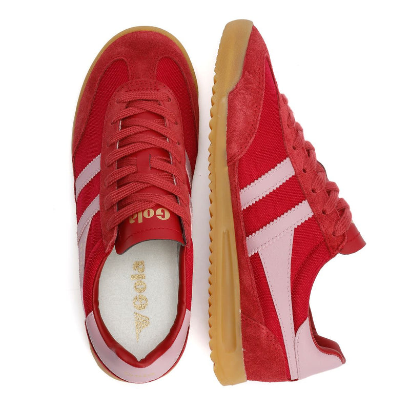 Gola Tornado Baskets Rouges Pour Femmes