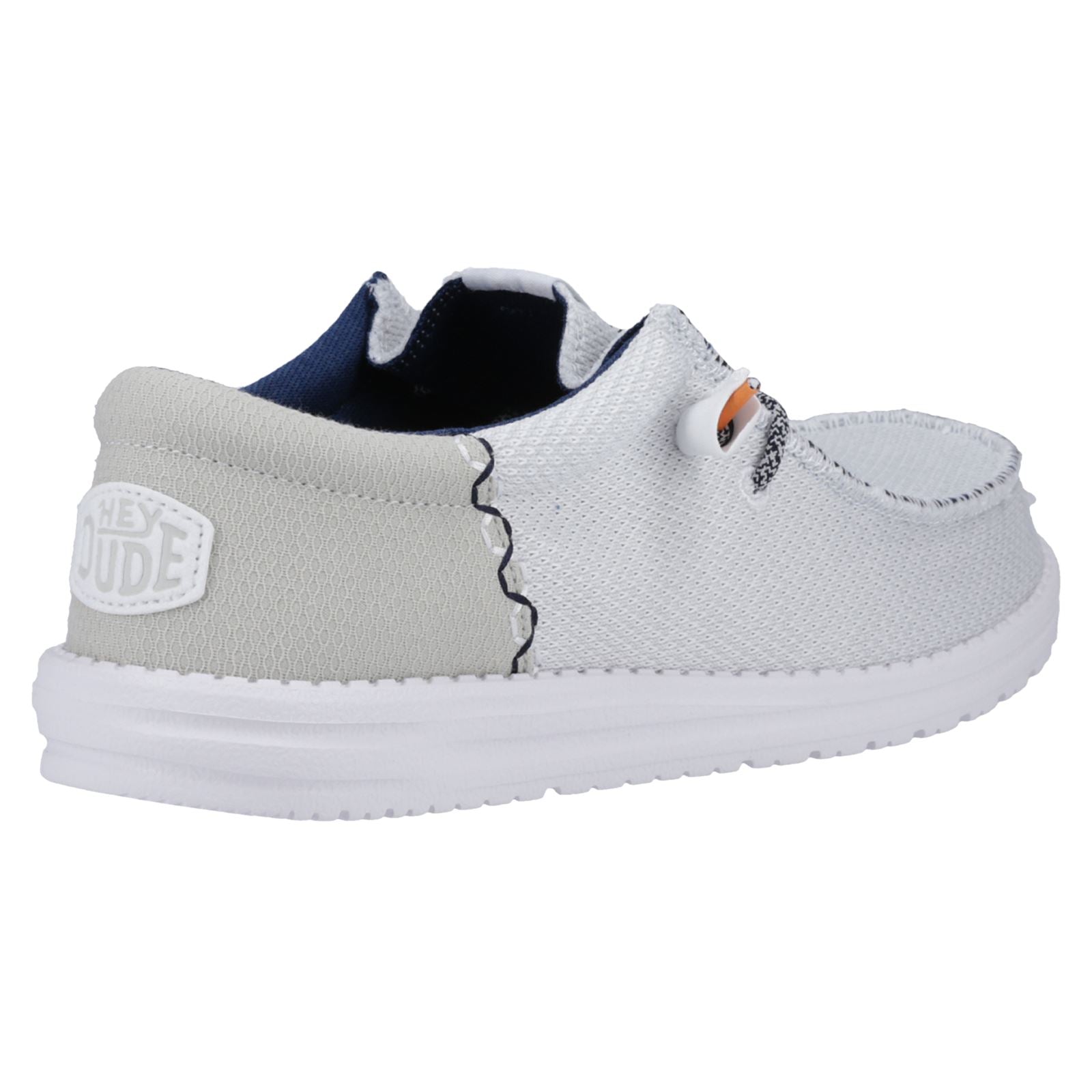 HEYDUDE Wally Funk Open Mesh Chaussures Bateau Blanches Pour Hommes