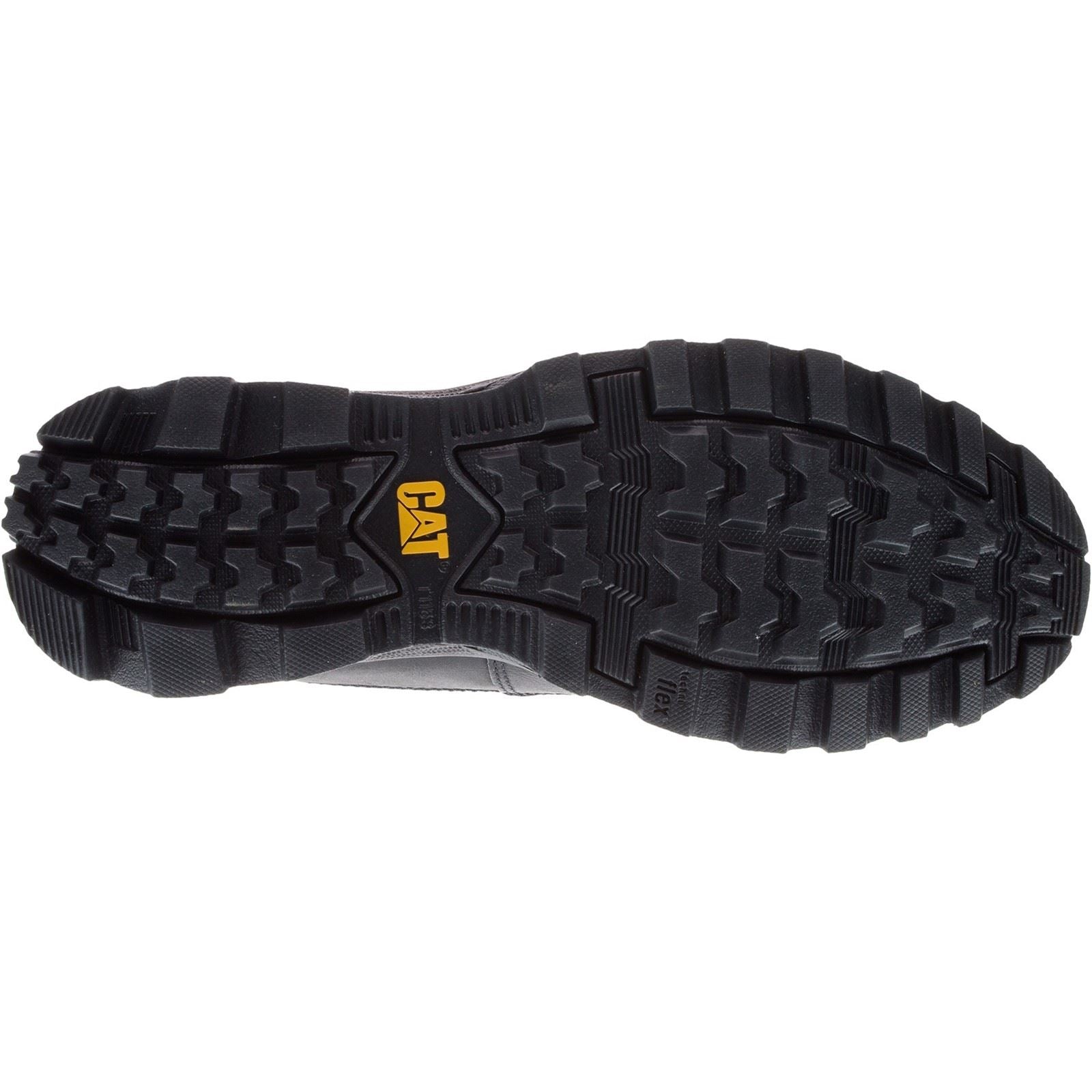 Caterpillar Founder Bottines Noires Pour Hommes En Cuir Nubuck