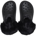 Crocs Stomp Lined Les sabots noirs pour femmes Eva.