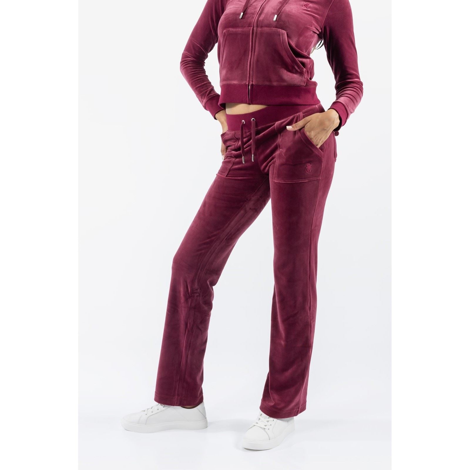 Juicy Couture Del Ray Pant Jogging Femme Rouge En Polyester