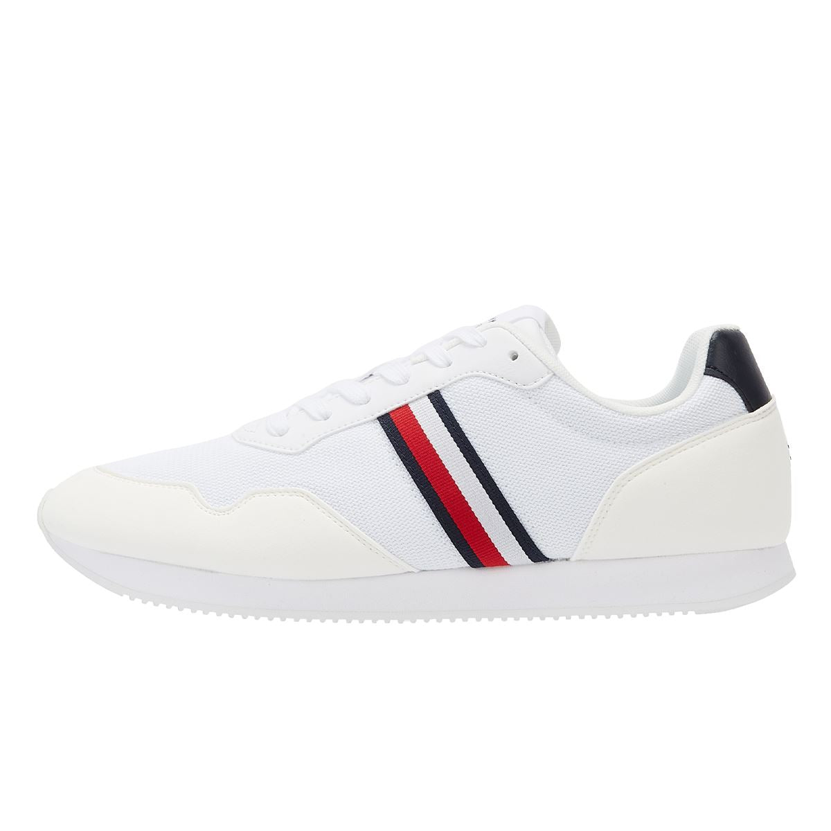 Tommy Hilfiger Core Lo Runner Hommes Blanc Trainer