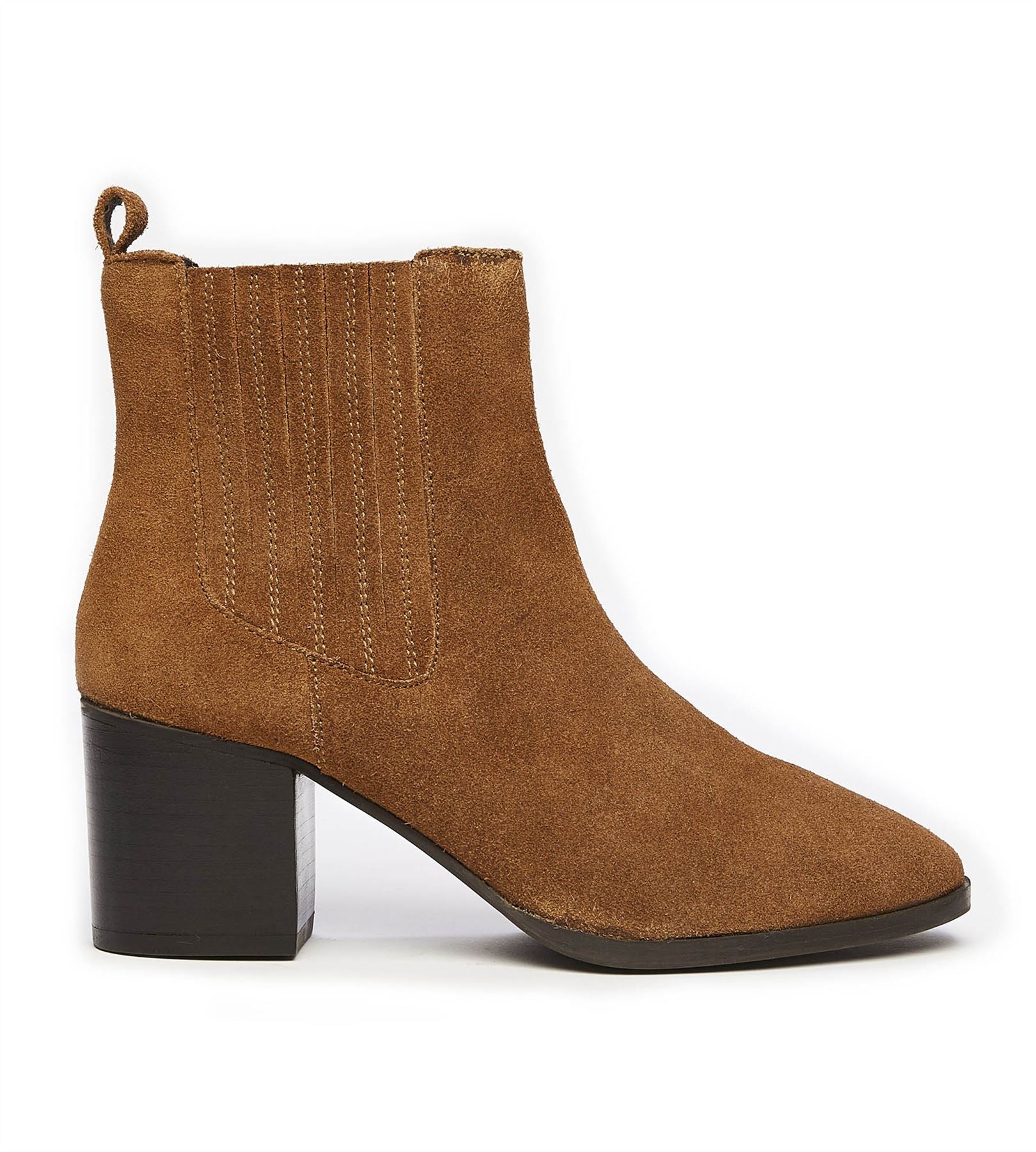 Osprey London The Naples Bottes Brunes Pour Femmes En Suede