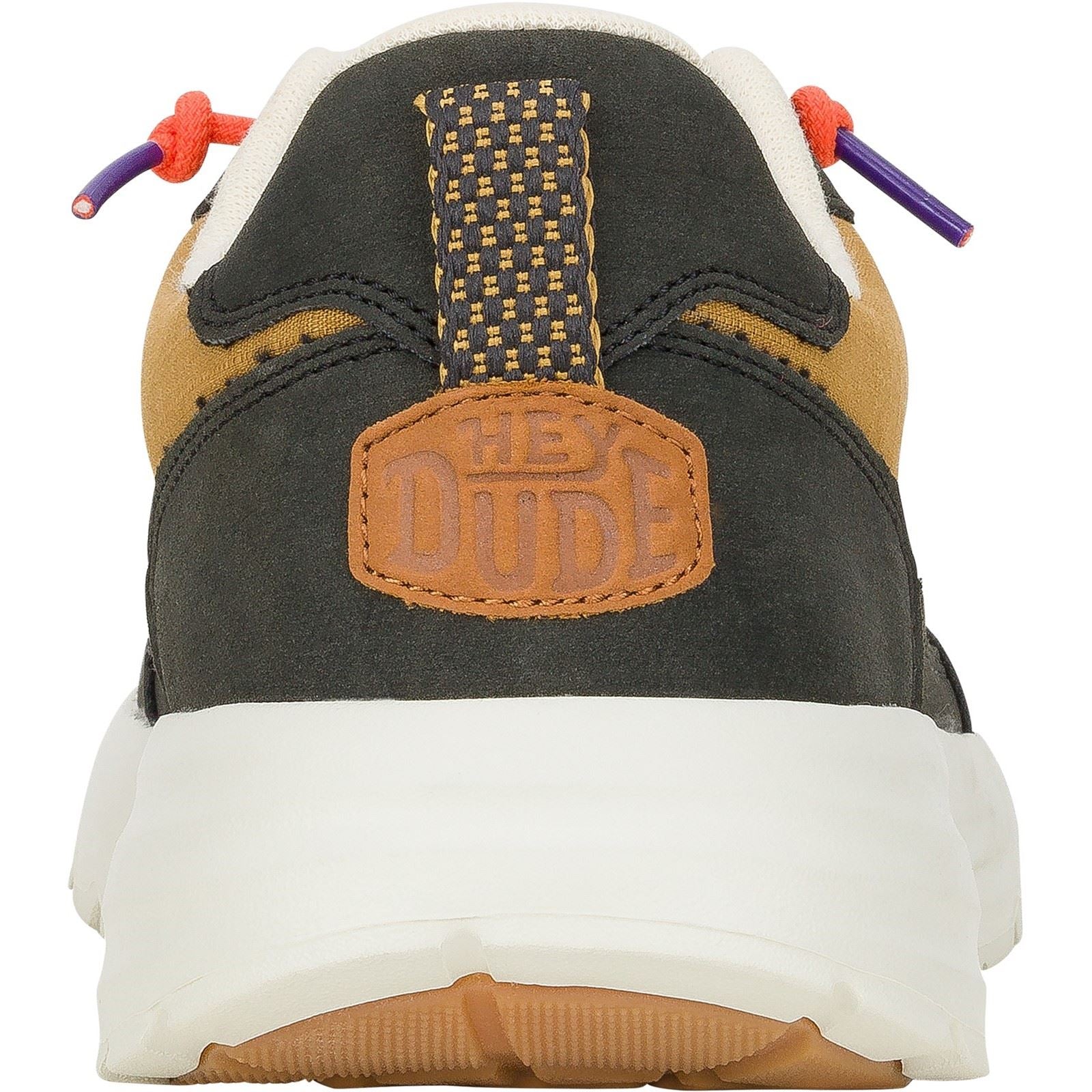 HEYDUDE Sirocco Alta Hype Baskets En Nylon Pour Hommes En Noyer