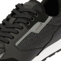 Hugo Icelin Runn Monogram Baskets Noires Pour Hommes