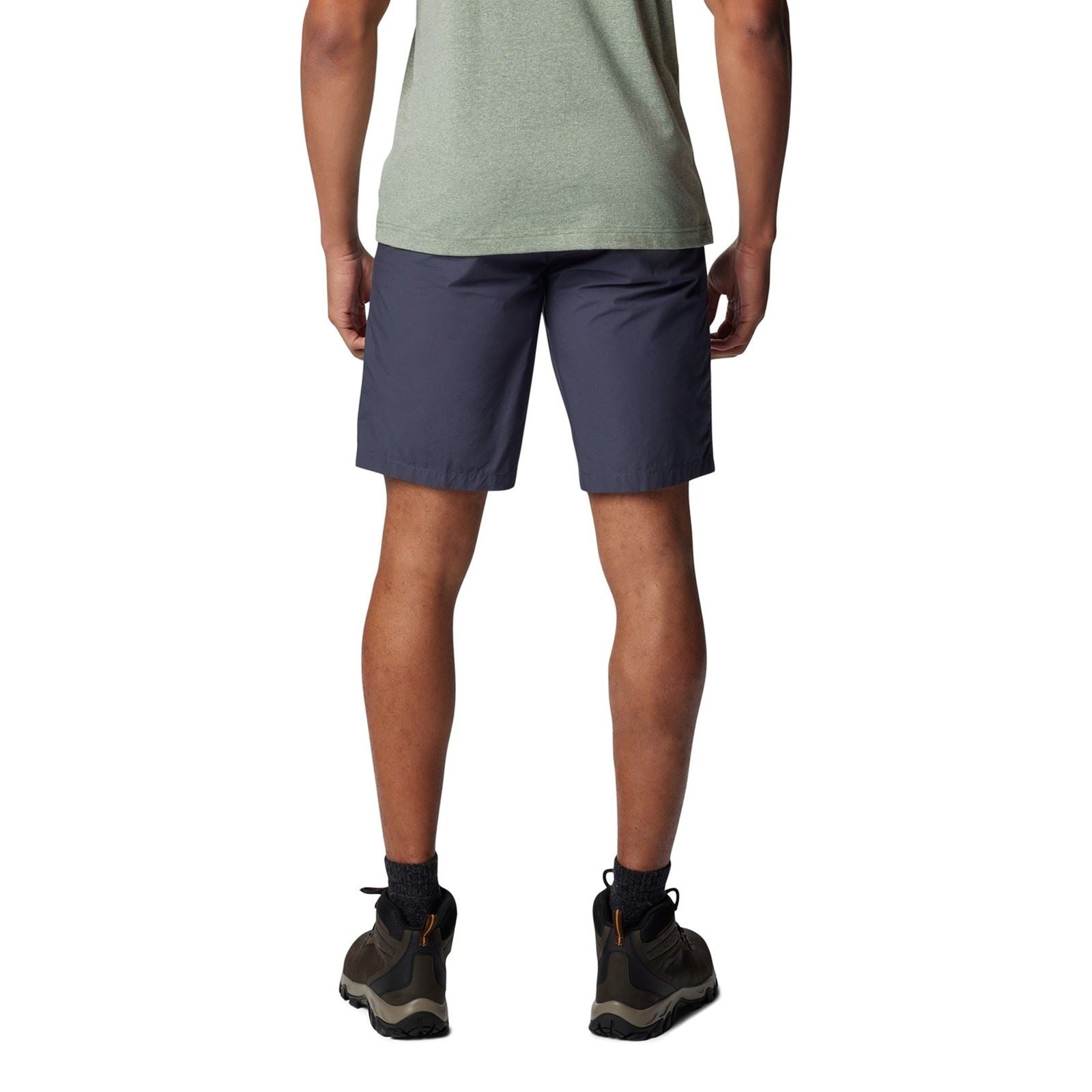 Columbia Washed Out Shorts En Coton Pour Hommes, Bleu, Longueur Genoux