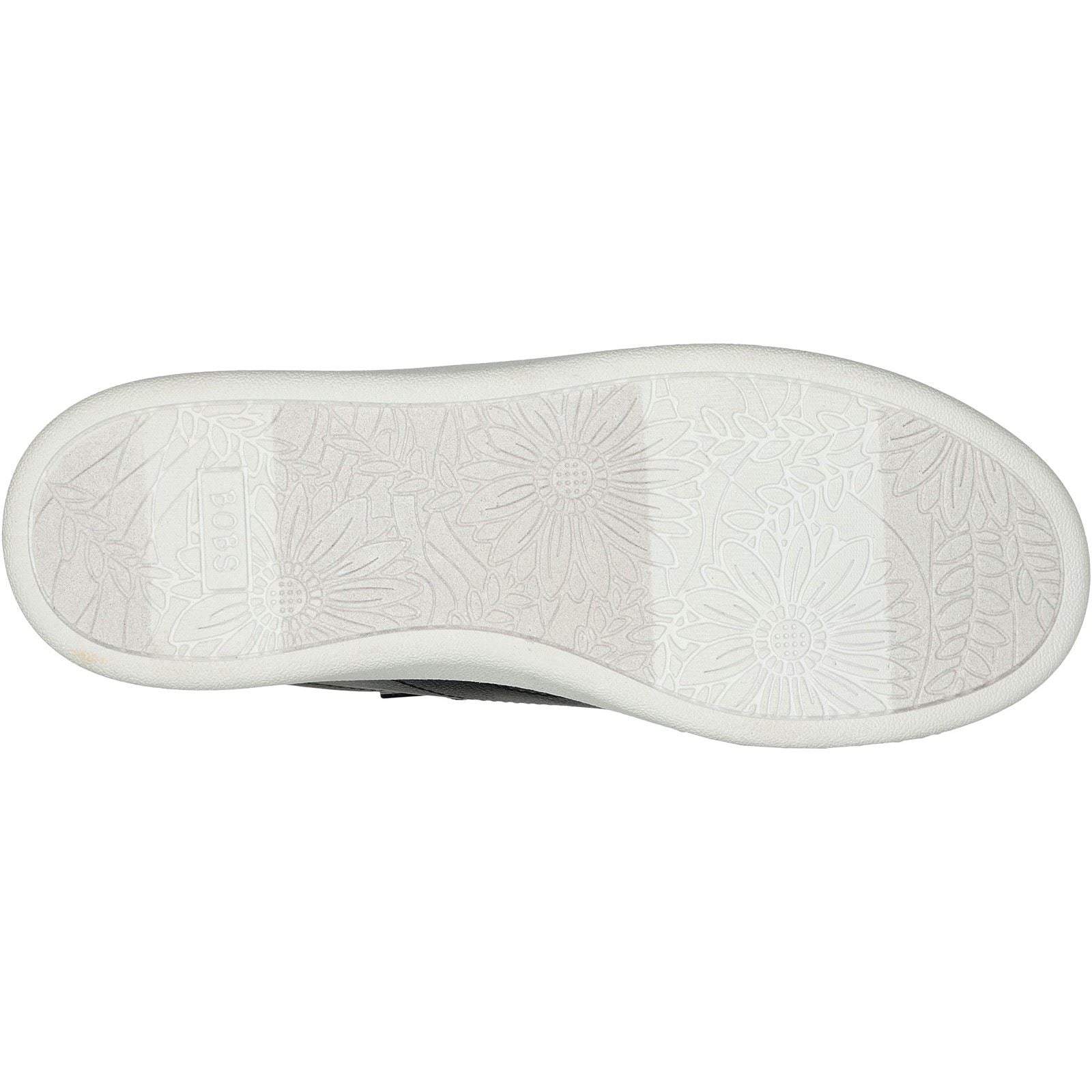 Skechers BOBS D'Vine Instant Delight Baskets Noires Pour Femmes En Matière Synthétique
