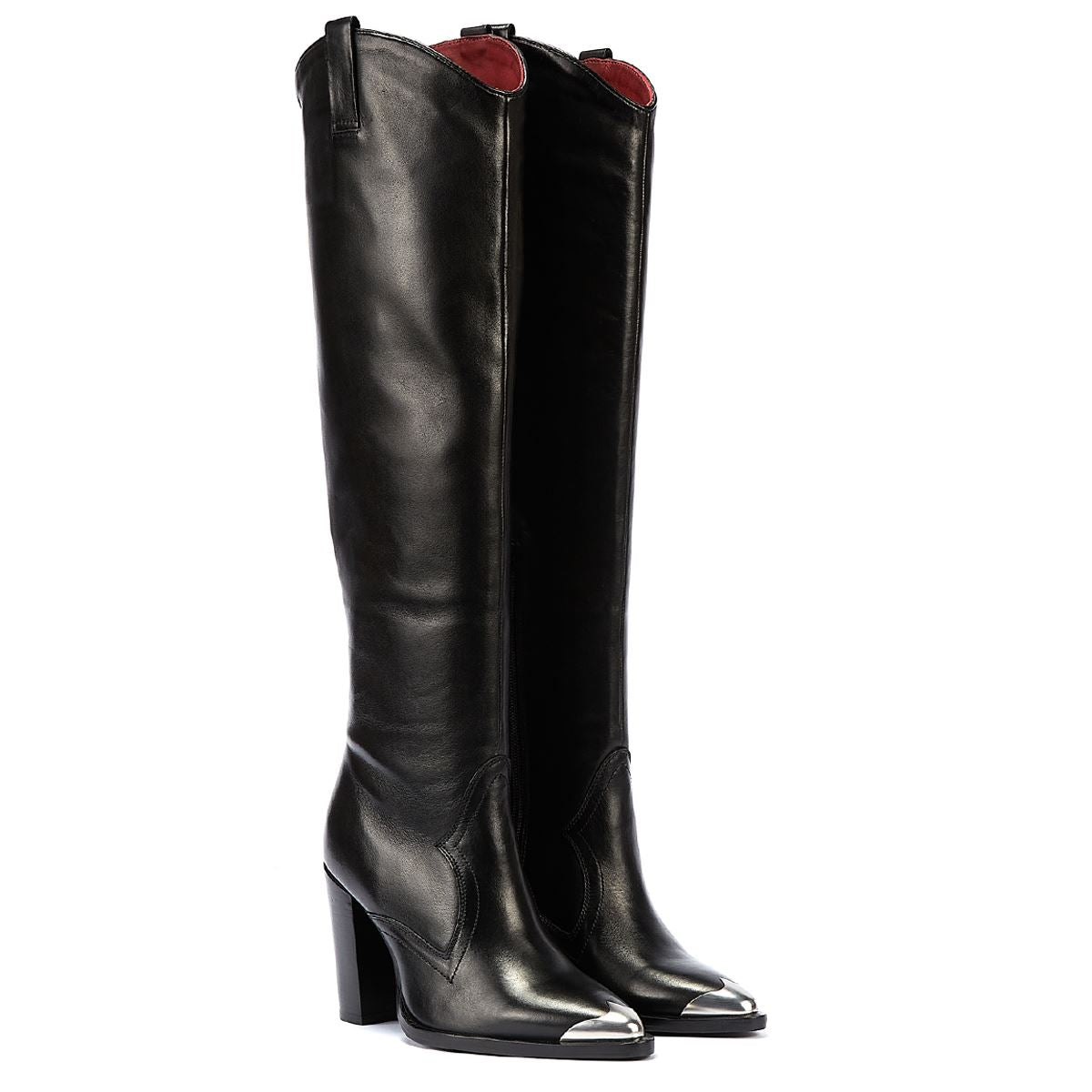 Bronx Nouvelles Bottes Noires Pour Femmes "New Americana"