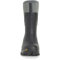 Muck Boots Arctic Ice Mid AGAT Bottes En Caoutchouc Géométriques Noires/Grises
