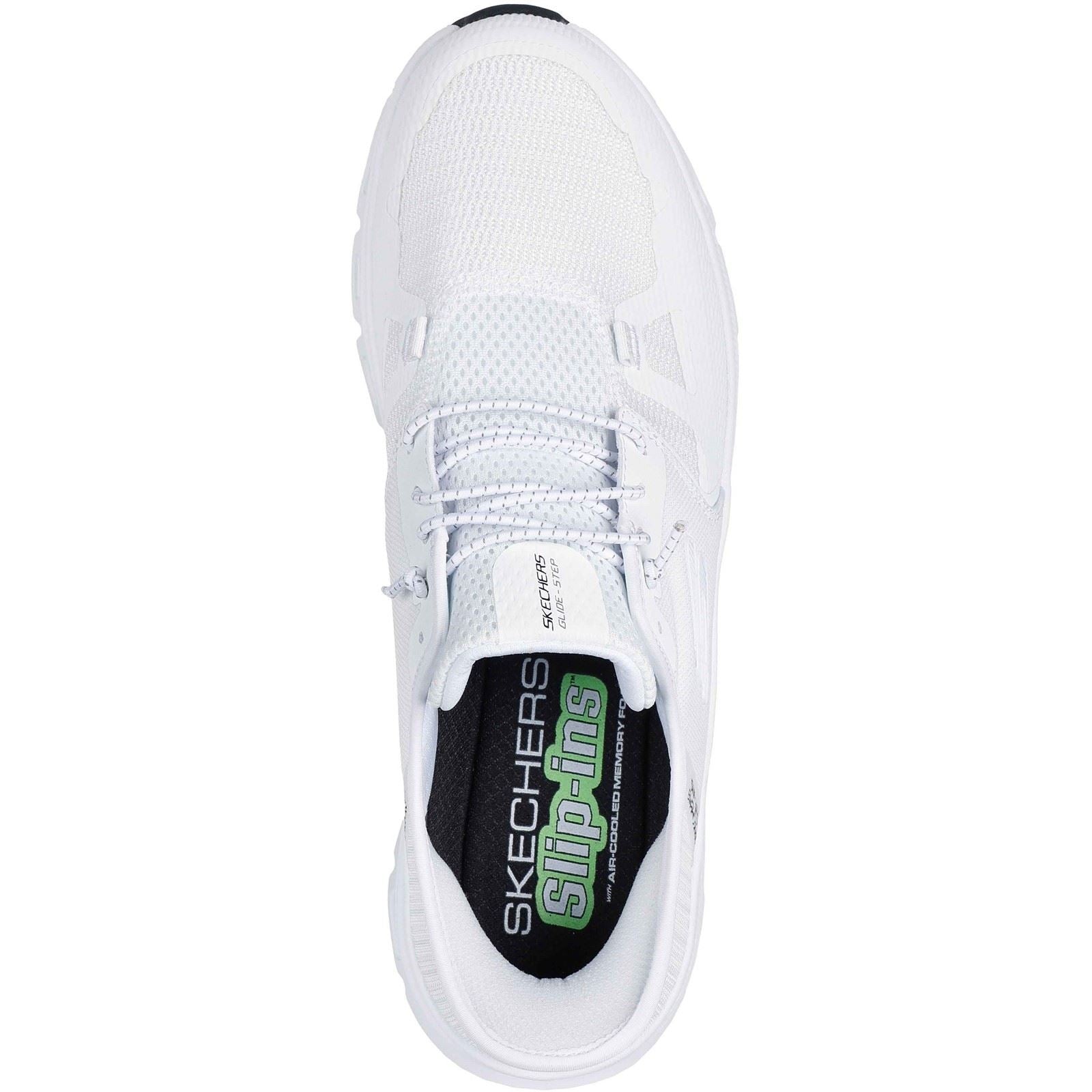 Skechers Glide-Step Pro Baskets Blanches En Textile Pour Hommes