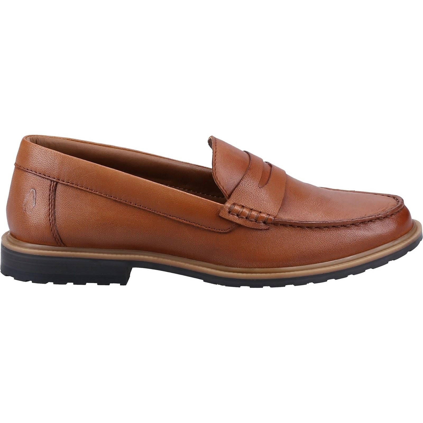 Hush Puppies Verity Slip On Mocassins En Cuir Pour Femmes, Couleur Fauve