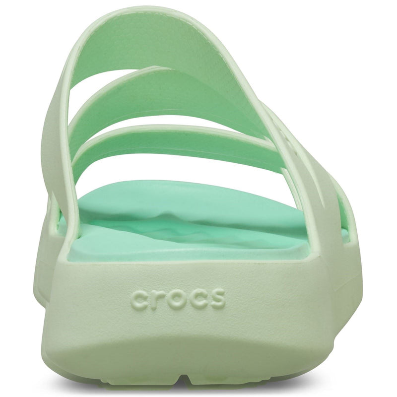 Crocs Getaway Strappy Sandales Pour Femmes En Matière Plastique De Couleur Jade