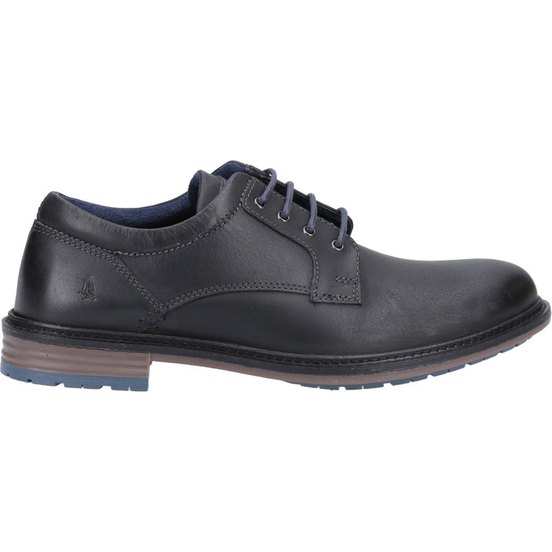 Hush Puppies Julian Chaussures En Cuir Noir À Lacets Pour Hommes